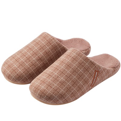 Demi-season non-slip fleece keep warm slippers for beloved indoor, soft sole