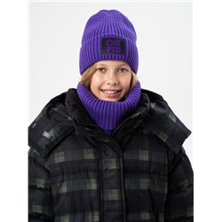 Комплект для девочки: шапка, снуд