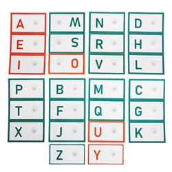 Игра на липучках «Изучаем английский алфавит»