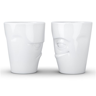 Набор кружек Grumpy & Impish, 350 мл, белый, 2 шт.