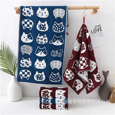 Gauze towel for face washing, soft cleansing milk for home use, Birthday gift, wholesale