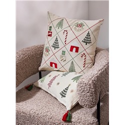 Чехол на подушку Frozen pines из коллекции New Year Essential, 30х50 см