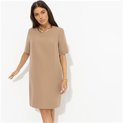 Платье базовое, Виртуальные будни (beige)