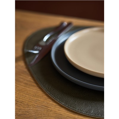 Набор из 2-х двухсторонних сервировочных салфеток Drop, 33х41 см, коричневый/карамельный