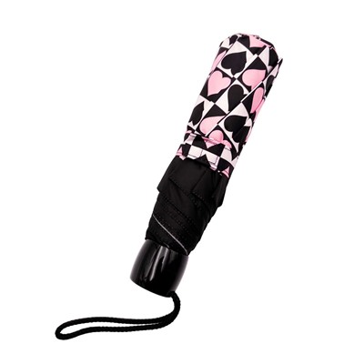 L354-4537 Harlequin Heart (Сердце Арлекина) Зонт женский механика Fulton