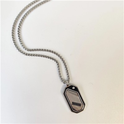 Кулон из стали на цепочке