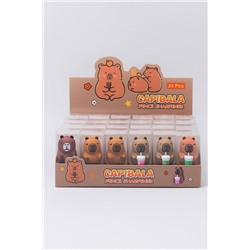 Точилка для карандашей "Different capybara", mix, шоу-бокс 24 шт.