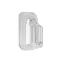 Держатель самоклеящийся для проводов и гирлянд ТУНДРА krep, 15×15 мм, 18 шт.