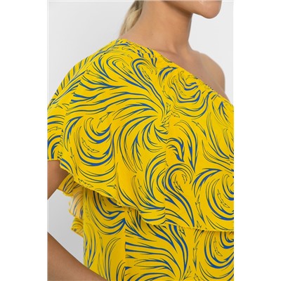 Платье Шардоне (ярко-желтое) П13771-36М