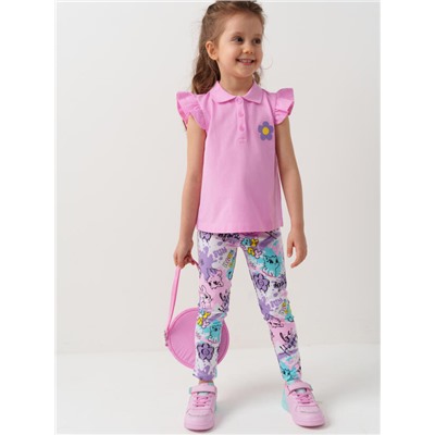 Леггинсы для девочки, 2 пары в комплекте