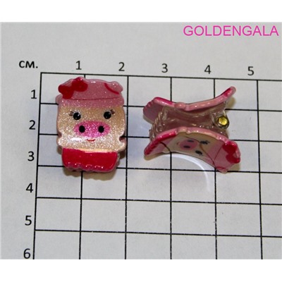 Крабики для волос детские 2 шт Корея КР27 модель 1