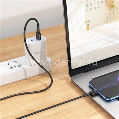 USB кабель micro USB 1.0м HOCO X83 (черный)
