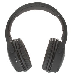 Наушники полноразмерные ELTRONIC (4466) bluetooth/fm/micro SD/AUX черные (в коробке)