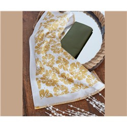 Махровые Кухонные Полотенца с Вышивкой 45x65 см 2 шт/уп Navalin Çay Havlusu 45x65cm - EcoCotton