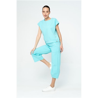 Брюки женские 381L3-29 циан