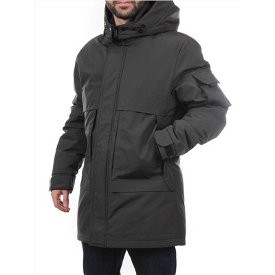 8896 GRAY GREEN Куртка мужская зимняя облегченная (130 гр. холлофайбер)