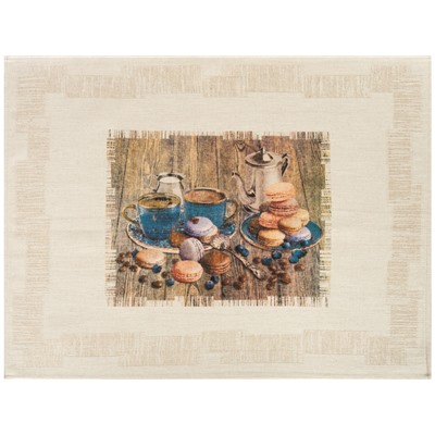 20С130-ШР+К/п.р. 46*60 Полотенце "В кофейне 1" рис. 1034