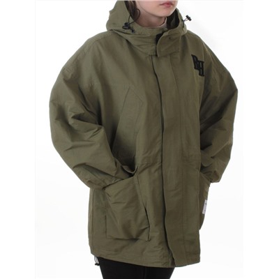 3097 GREEN Куртка демисезонная женская (100 гр. холлофайбер)