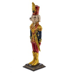 GAEM Фигурка декоративная "Солдатик-собака", L11 W11 H41,5 см