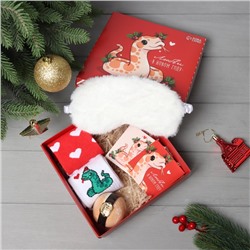 Подарочный набор KAFTAN «Любви», носки размер 36-39 (23-25 см), бомбочка для ванн