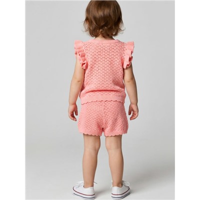 Комплект для девочки: футболка, шорты