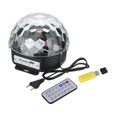 Диско-шар MP 3 LED с пультом(18) оптом