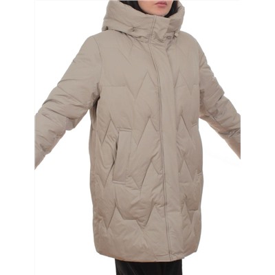 2404 GRAY Куртка зимняя женская (200 гр. холлофайбер)