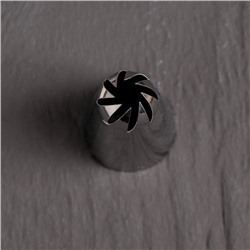 Насадка кондитерская KONFINETTA, d=3 см, выход d=1.7 см, нержавеющая сталь