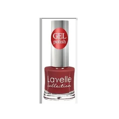 Lavellecollection Лак GEL POLISH тон 15 каштановый крайола 10 мл