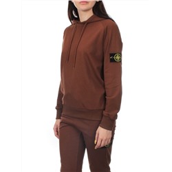 E102 BROWN Костюм спортивный женский (хлопок 90%, полиэстер 10%)