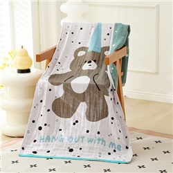 Муслиновое банное полотенце 80×160см