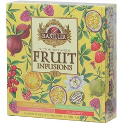 BASILUR. Fruit Infusions, 40 пак.