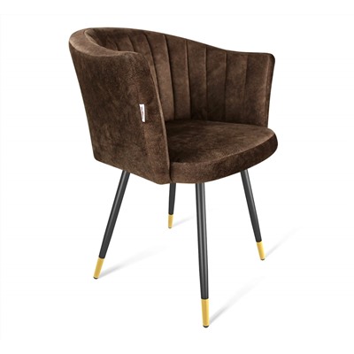 Стул SHT-ST42-1/S95-1
                        кофейный трюфель / черный муар / золото