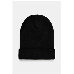 Czapka męska beanie z wiskozą  kolor czarny