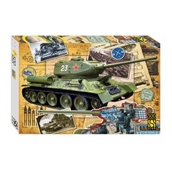 Пазлы 500 "Танк Т-34"