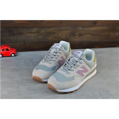 Премиальные New Balance 574 из натуральной замши