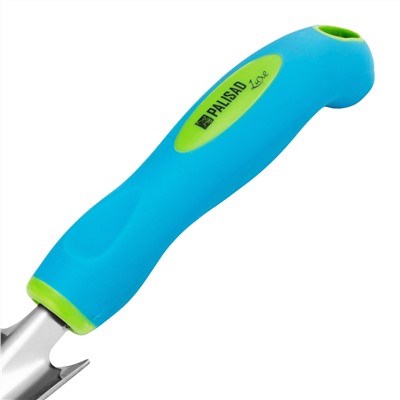 Совок посадочный узкий, 60 х 315 мм, нержавеющая сталь, двухкомпонентная рукоятка, Premium Plus, Palisad