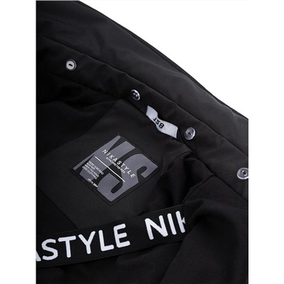 Куртка утепленная для мальчика NIKASTYLE 4м5124 черный д24 Nikastyle