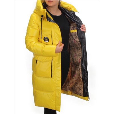 2187 YELLOW Куртка зимняя женская AIKESDFRS (200 гр. холлофайбера)