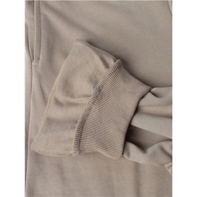 E102 BEIGE Костюм спортивный женский (хлопок 90%, полиэстер 10%)