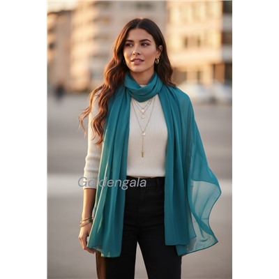 Шарф шифоновый однотонный Арт 0984/13