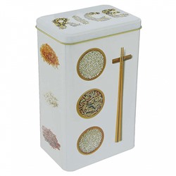 Банка жестяная 2,7 л "Микс" (Мука, макароны, рис, мюсли) П135*95h215v270-00753