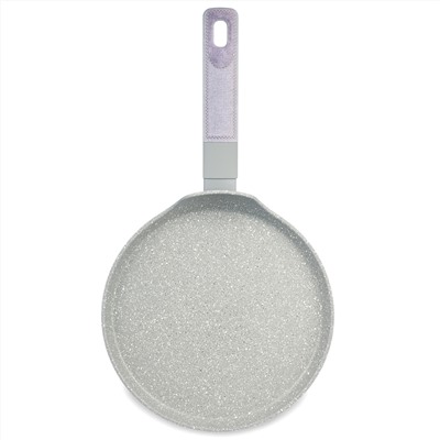 СКОВОРОДА БЛИННАЯ С АНТИПРИГАРНЫМ ПОКРЫТИЕМ PFLUON MARBLE, 22*4,3 СМ