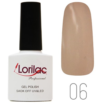 Гель лак Lorilac Professional № 6 10 ml