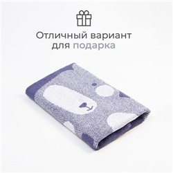 Полотенце махровое Этель Hello, 50х90 см, 100% хлопок, 420 г/м2