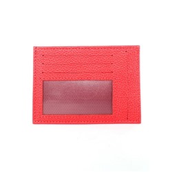 Визитница-кардхолдер Croco-В-207 н/к,  1отд, 9карм,  красный флотер (113)  260901