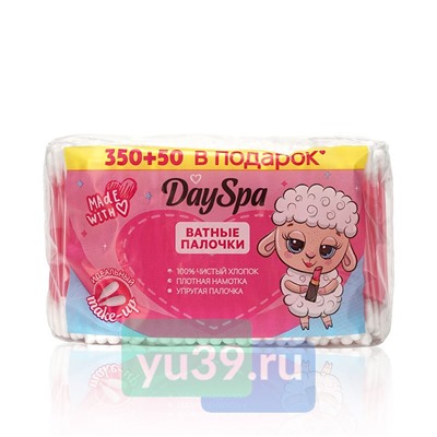 Палочки ватные Day Spa, 400 шт.