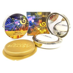 Пудра Farmstay Escargot с экстрактом улитки UV Two-way Pact SPF30/PA++ № 13 2х12 g