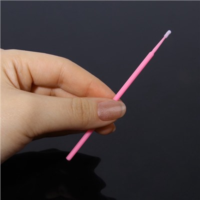 Микробраши для наращивания и ламинирования ресниц, набор - 50 шт., 9.5 см, МИКС