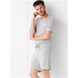 Пижама мужская №DU605 Exclusive Nightwear Cotonella Образец
